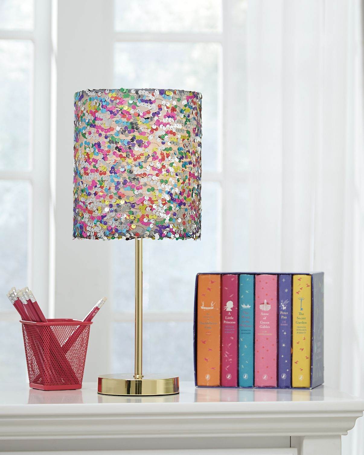 Maddy - Purple - Metal Table Lamp - Forward Furniture