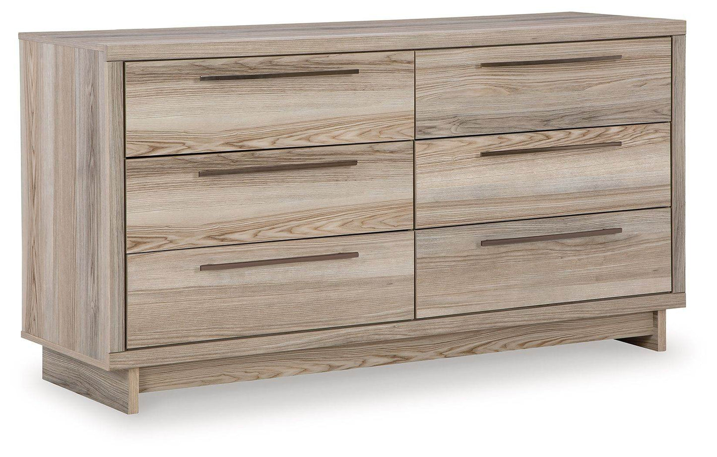 Hasbrick - Tan - Six Drawer Dresser - Forward Furniture