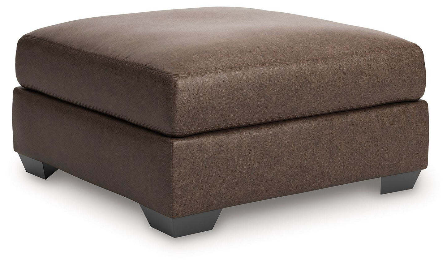 WillowBend - Umber - Oversized Accent Ottoman - Forward Furniture