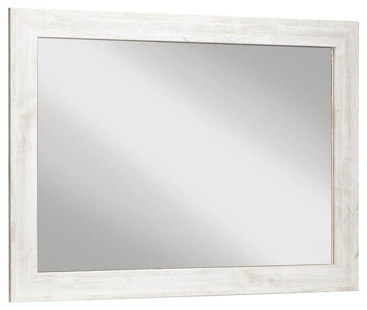 Paxberry - Whitewash - Bedroom Accent Mirror - Forward Furniture