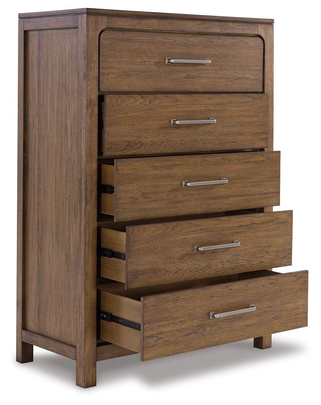 Cabalynn - Light Brown - Five Drawer Chest - Forward Furniture
