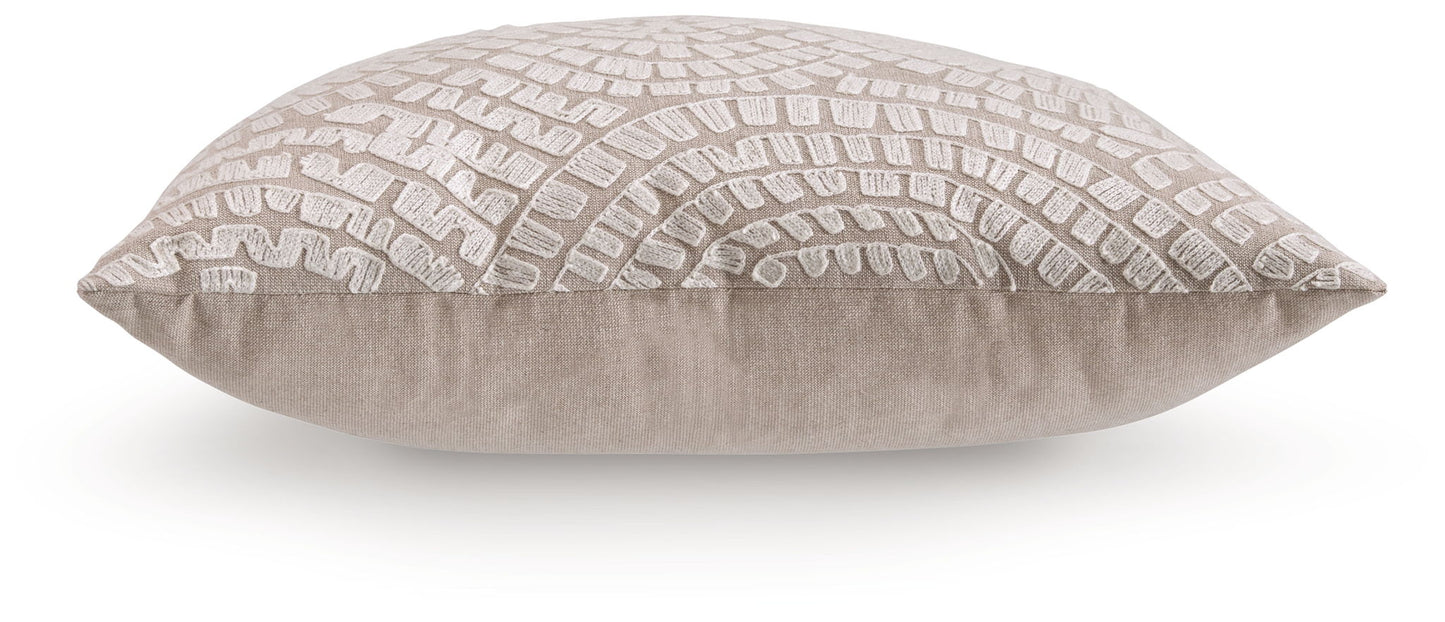 Cortlen - Pillow (Set of 4) - Beige / Ivory