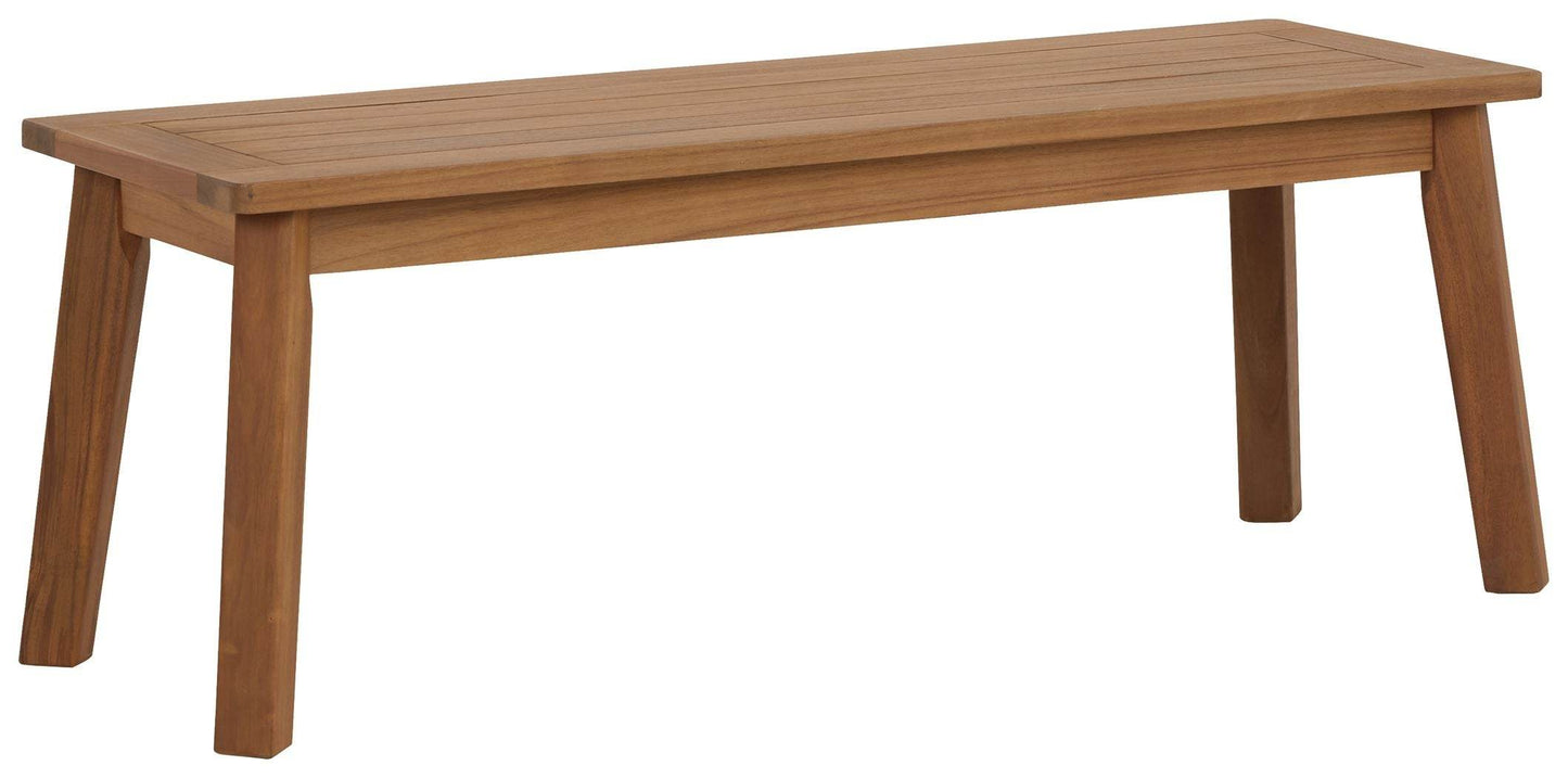 Janiyah - Light Brown - Bench - Forward Furniture