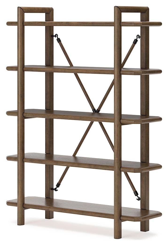 Roanhowe - Brown - Bookcase - Forward Furniture