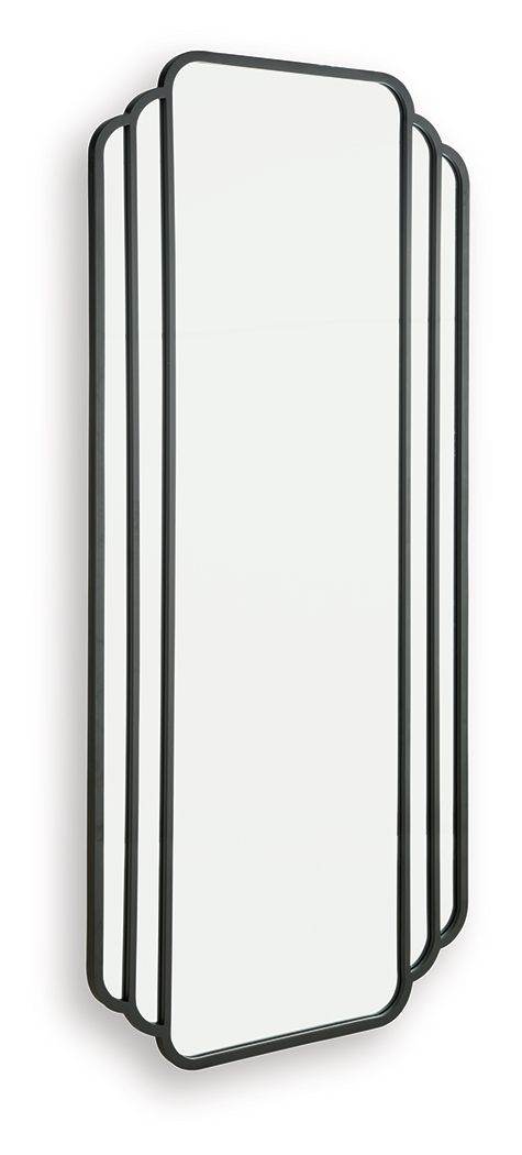 Antigone - Black - Floor Mirror - Forward Furniture