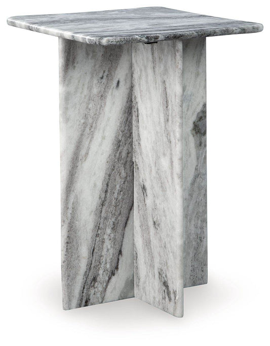 Keithwell - Gray - Square Accent Table - Forward Furniture