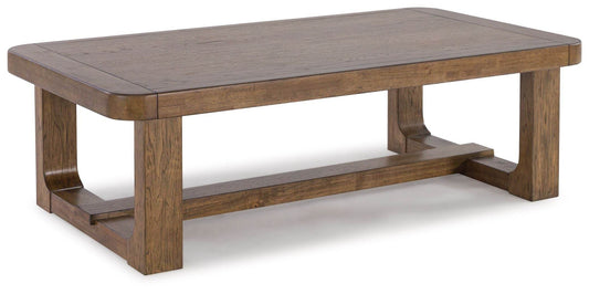 Cabalynn - Light Brown - Rectangular Cocktail Table - Forward Furniture