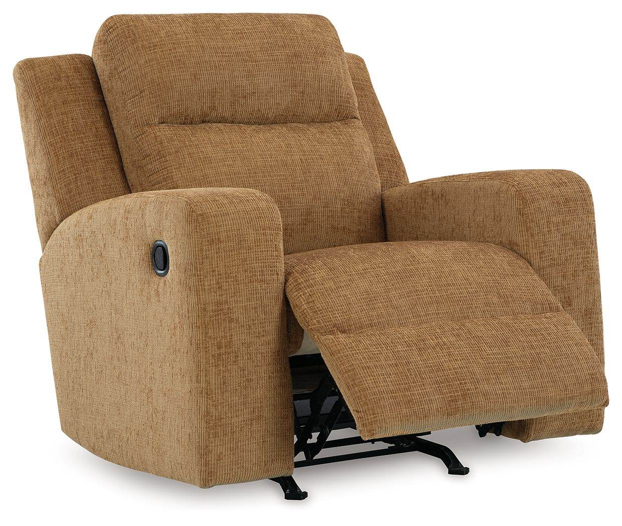 Kanlow - Honey - Rocker Recliner - Fabric - Forward Furniture