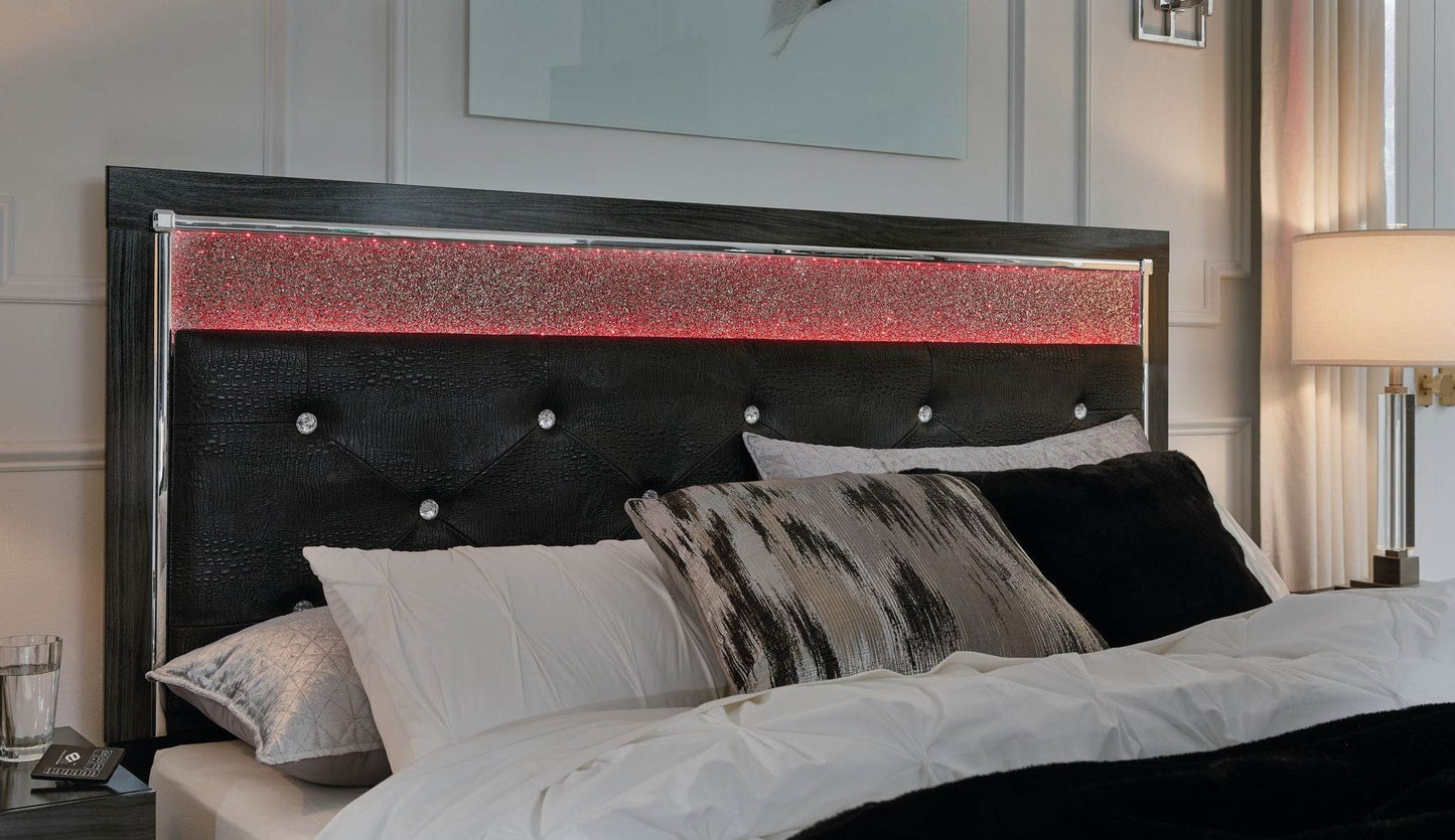 Kaydell - Uph Panel Headboard - Glitter Details - Forward Furniture