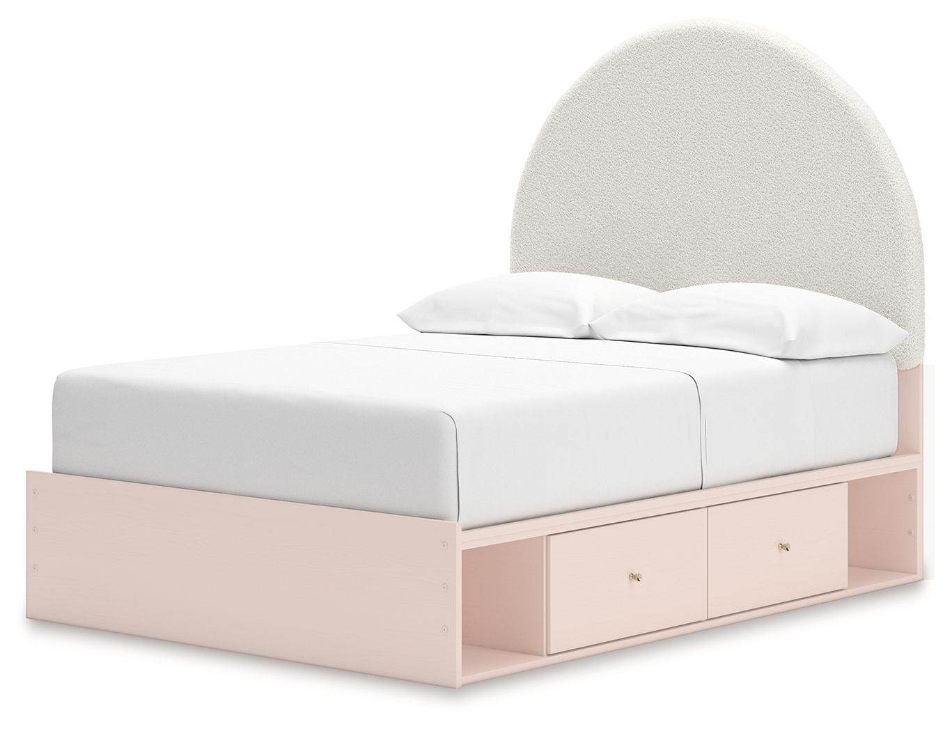Wistenpine - Upholstered Panel Bed With Storage - Forward Furniture