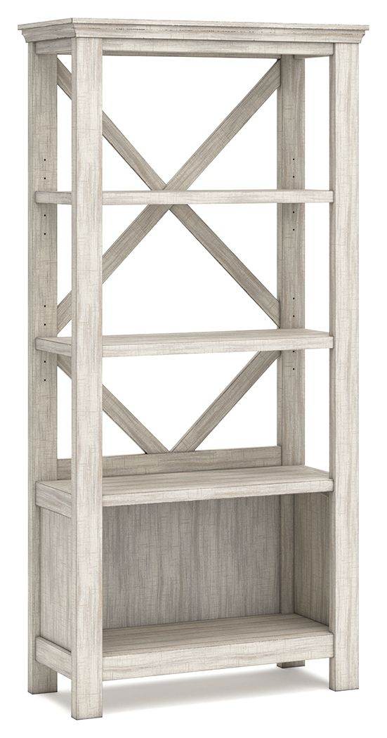 Carynhurst - Whitewash - Large Bookcase - Forward Furniture