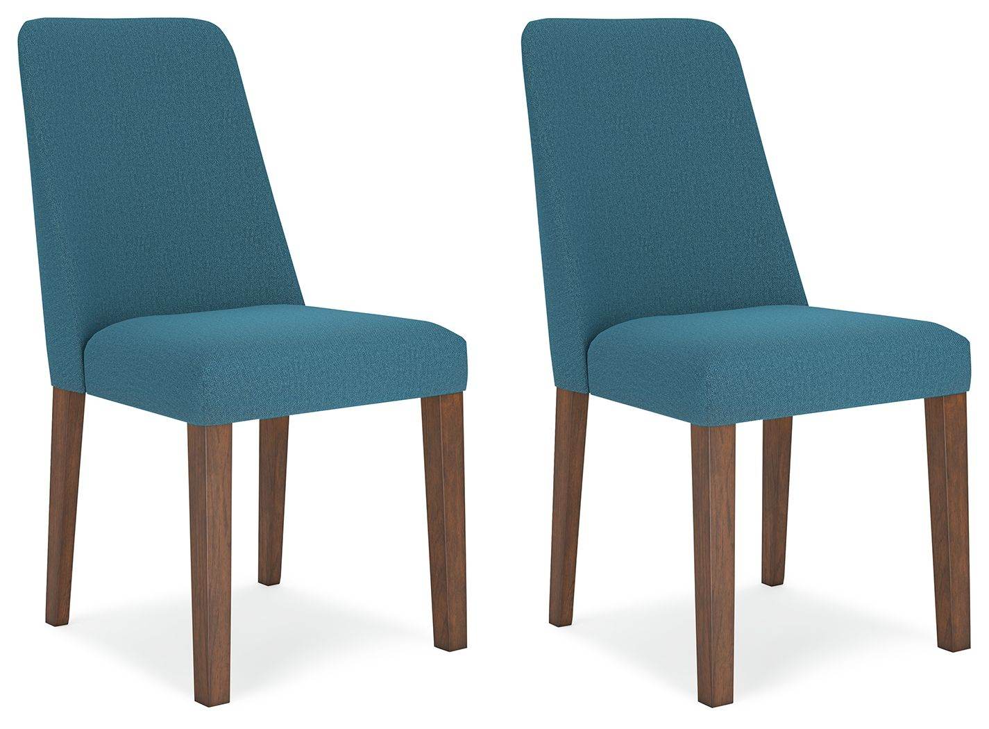 Lyncott - Blue / Brown - Dining Uph Side Chair (Set of 2) - Forward Furniture