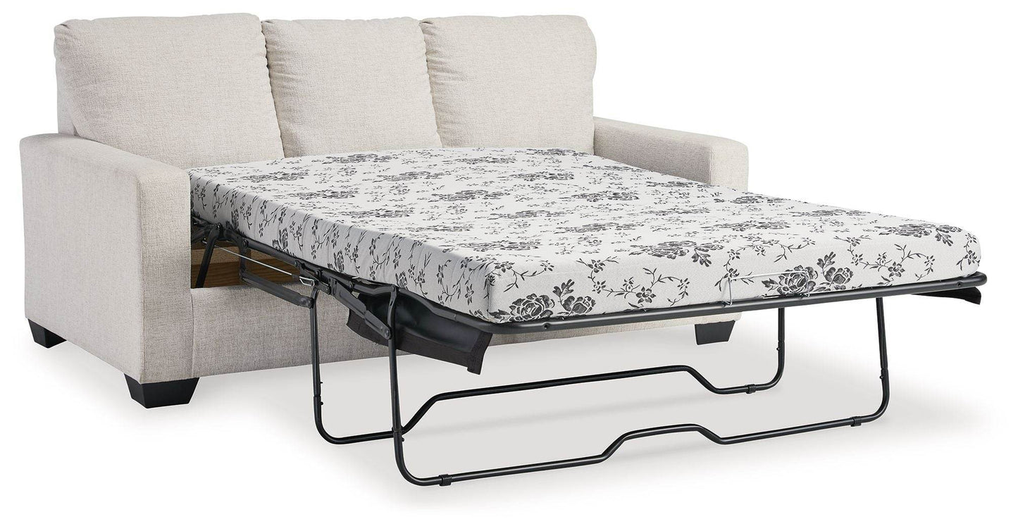 Rannis - Snow - Full Sofa Sleeper - Fabric - Forward Furniture