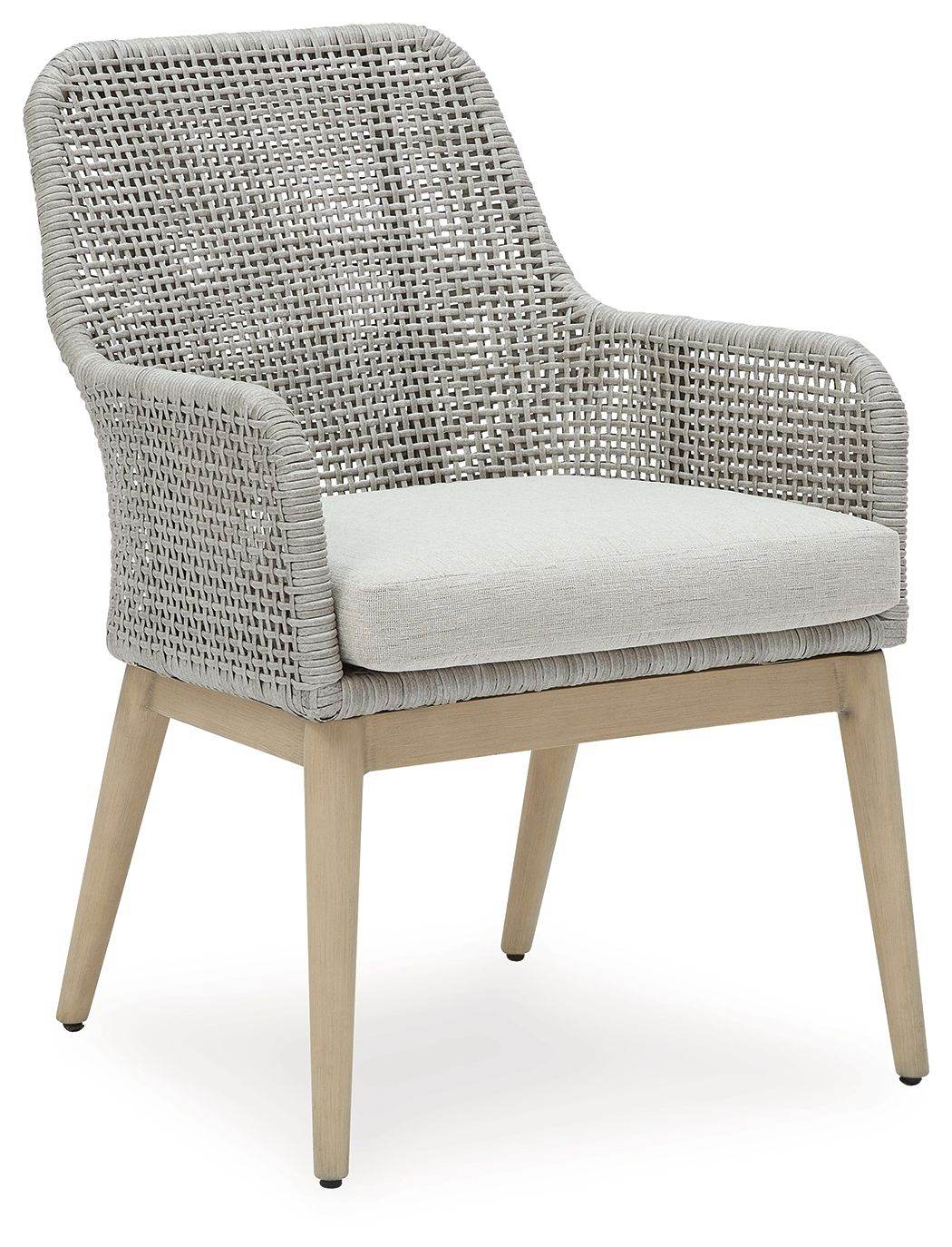 Seton Creek - Gray - Arm Chair With Cushion (Set of 2) - Forward Furniture