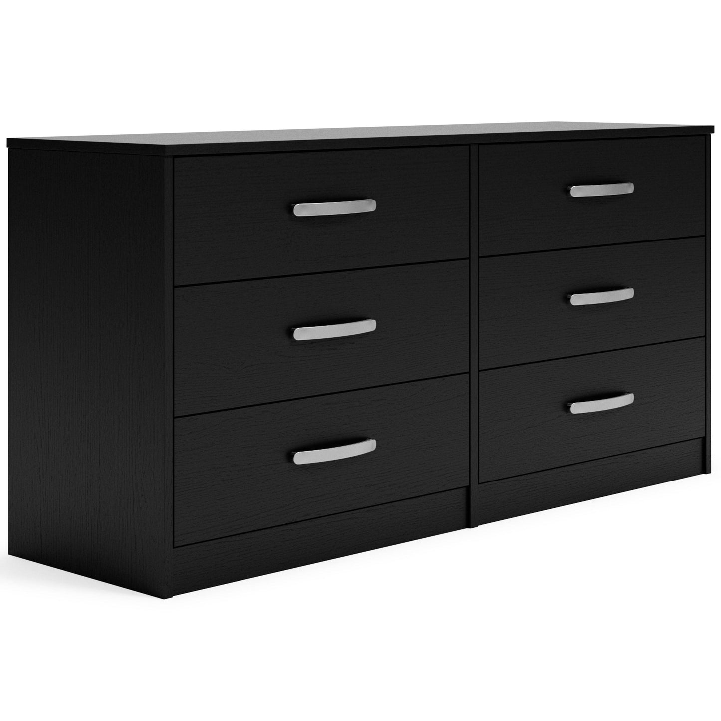 Finch - Black - Six Drawer Dresser - Forward Furniture