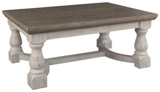 Havalance - Gray / White - Rectangular Cocktail Table - Forward Furniture