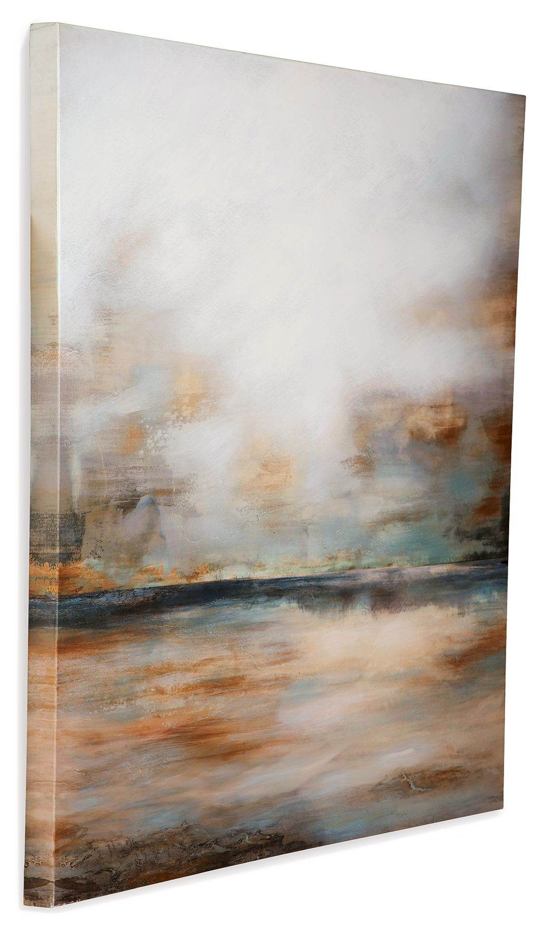 Weatheridge - Grey / Gold - Wall Art - Forward Furniture