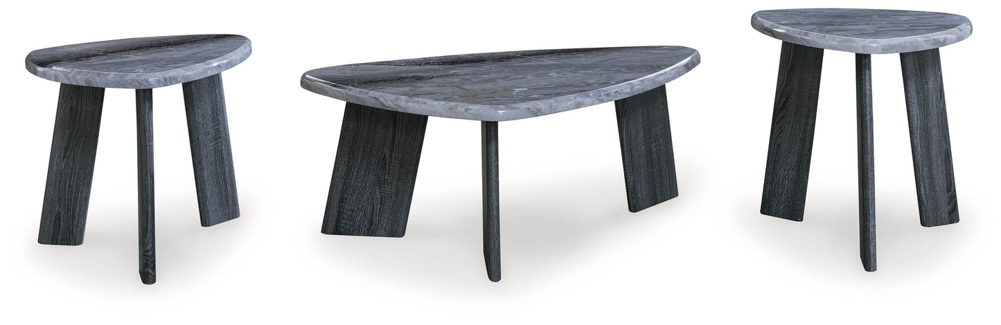 Bluebond - Gray - Occasional Table Set (Set of 3) - Forward Furniture