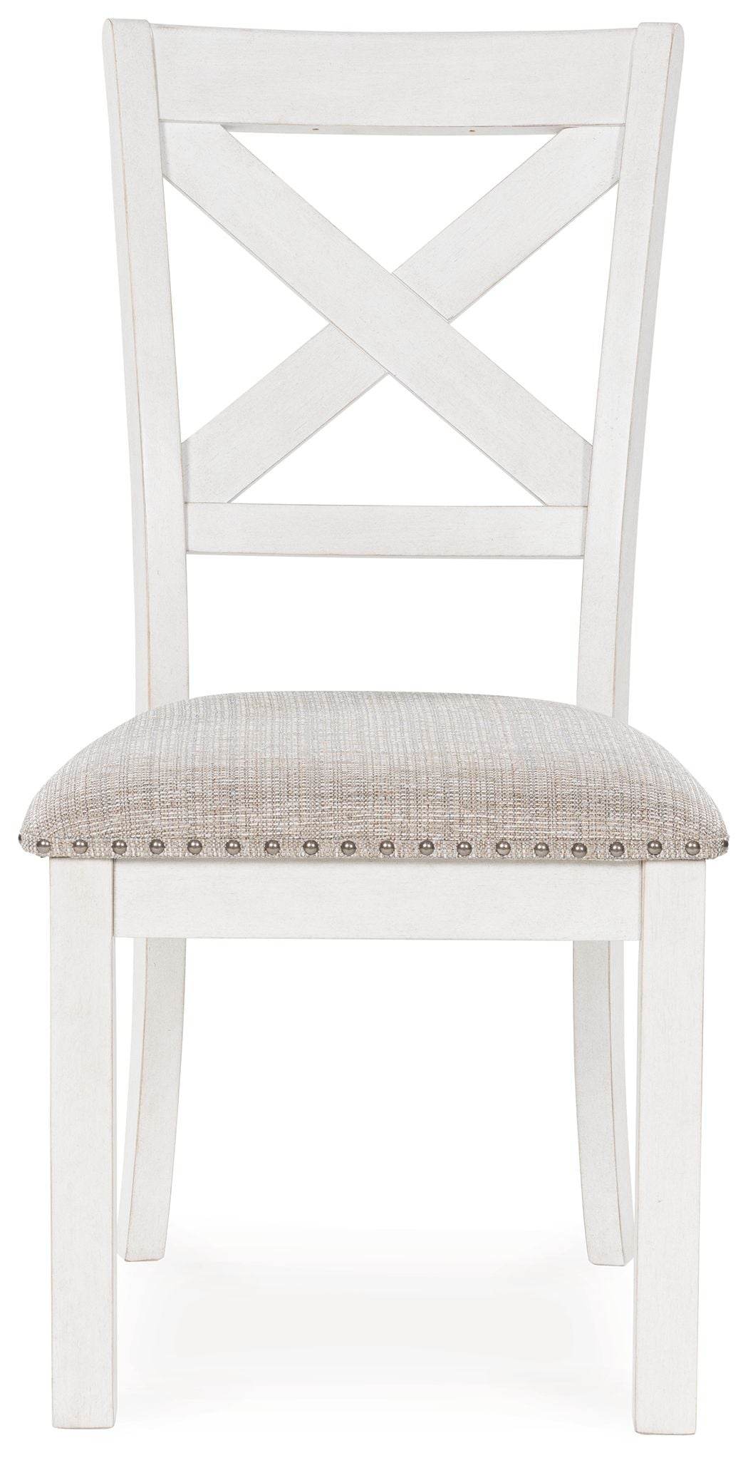 Robbinsdale - Antique White - Dining Upholstered Side Chair (Set of 2) - Forward Furniture