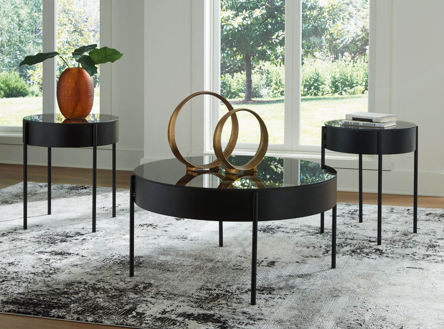 Ardoline - Black - Occasional Table Set (Set of 3) - Forward Furniture