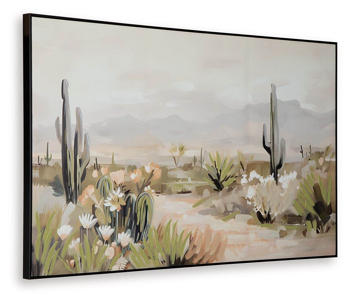 Sidworth - Green / Beige / Gray - Wall Art