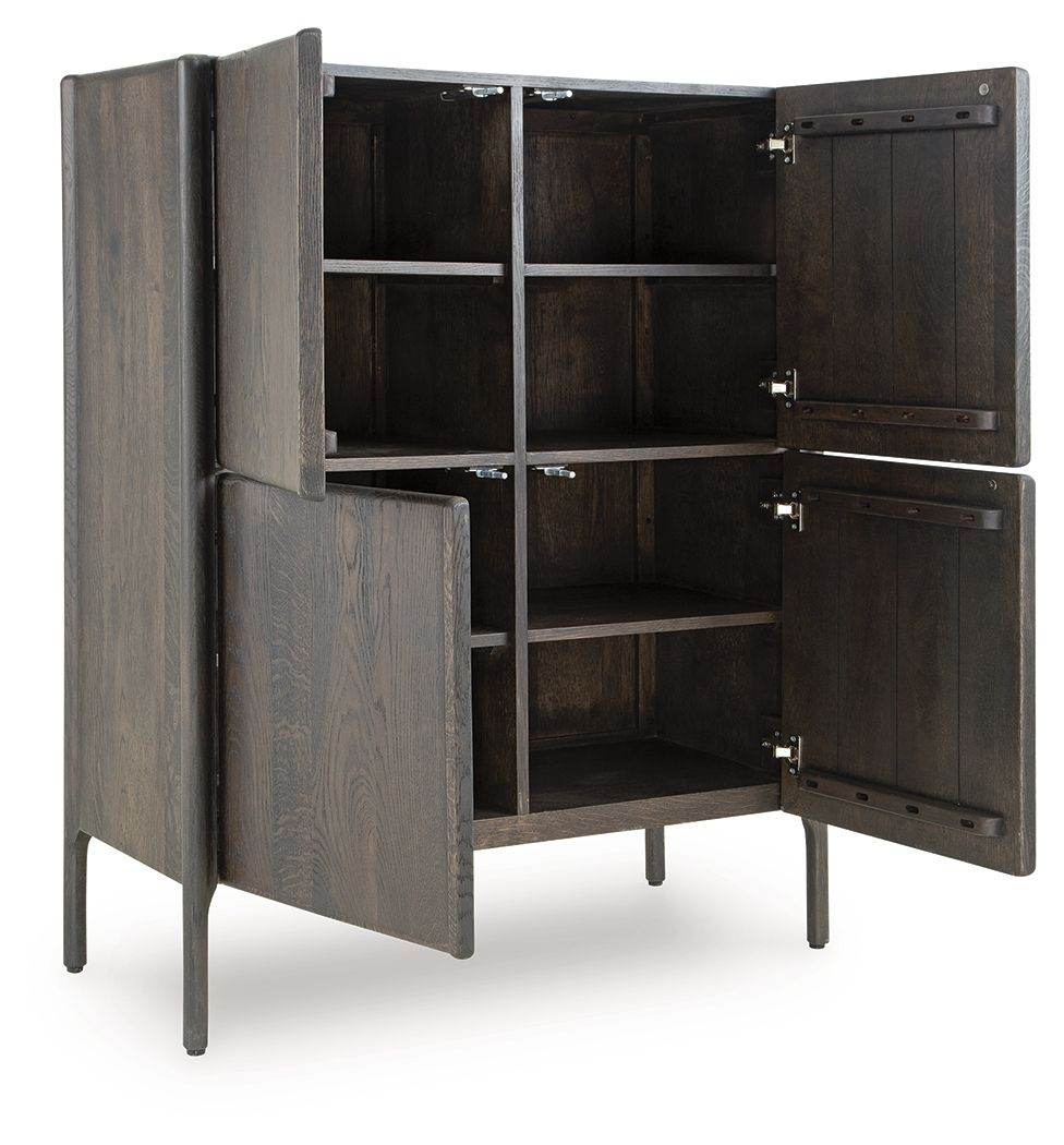 Orsonal - Espresso Brown - Accent Cabinet - Forward Furniture