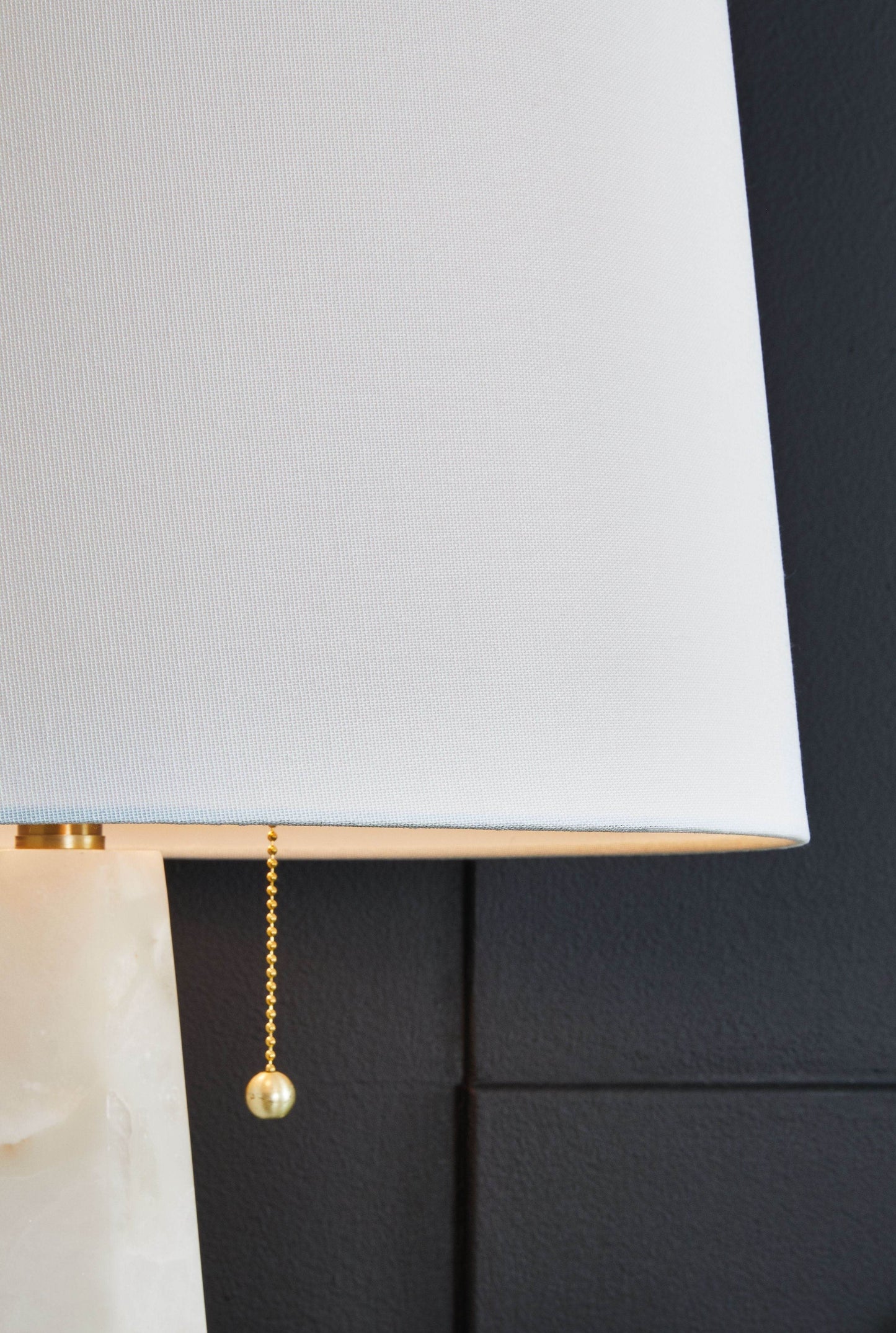 Laurellen - White - Alabaster Table Lamp - Forward Furniture