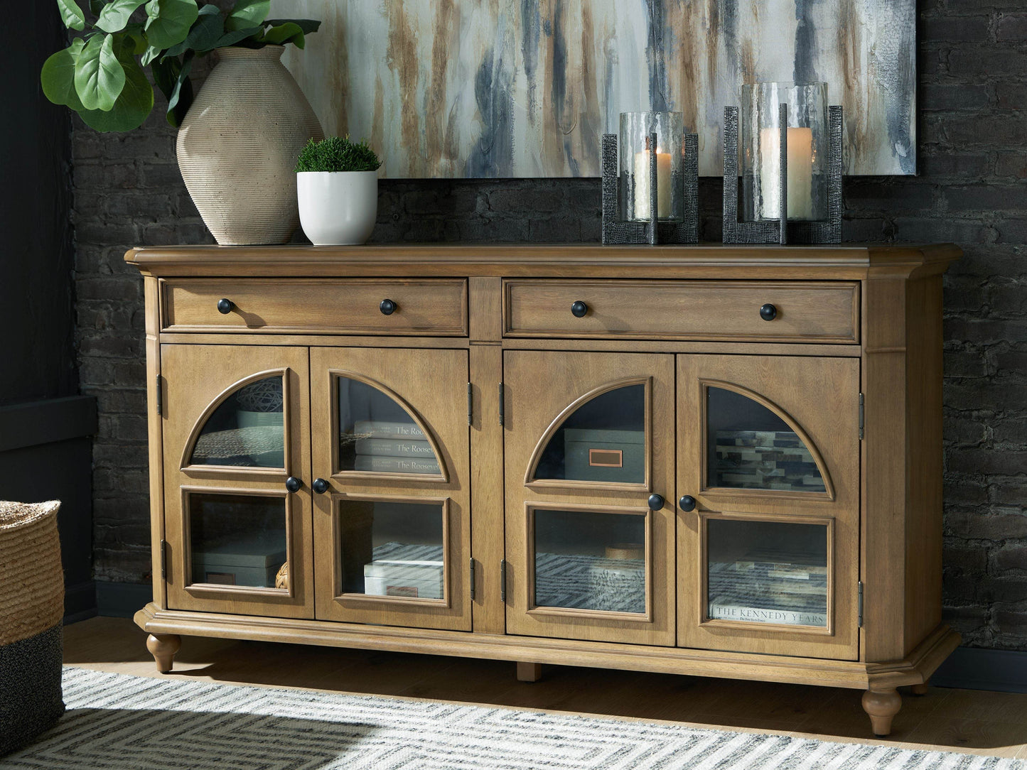 Barlomore - Brown - Accent Cabinet - Forward Furniture