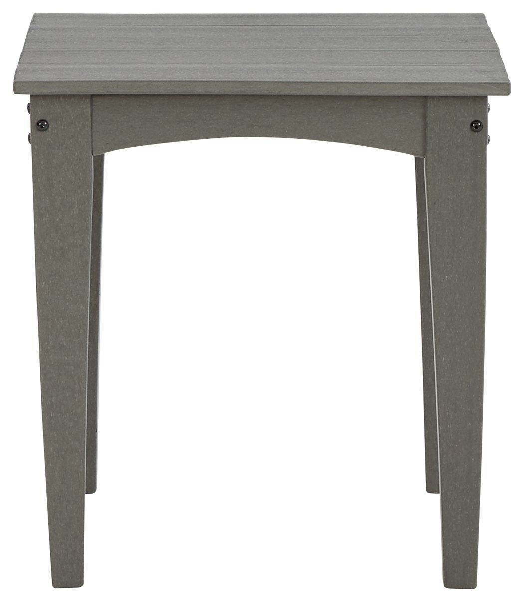 Visola - Gray - Square End Table - Forward Furniture