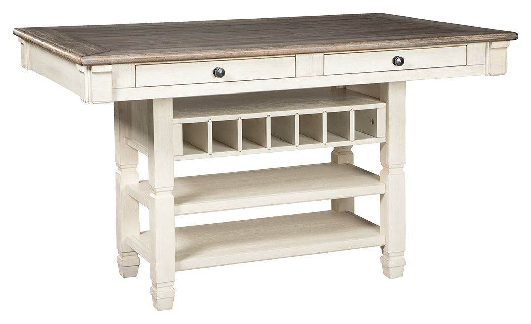 Bolanburg - Beige - Rectangular Dining Room Counter Table - Forward Furniture