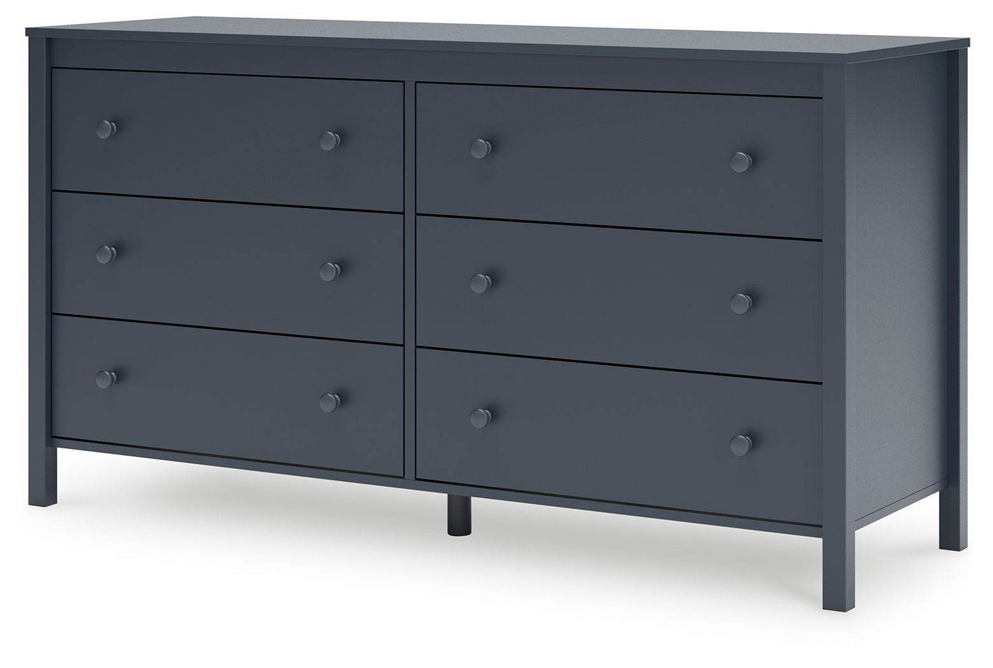 Simmenfort - Navy Blue - Six Drawer Dresser - Forward Furniture