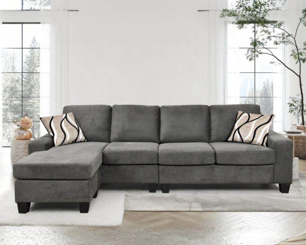 Lauren Sectional With Reversible Chaise - Forward Furniture