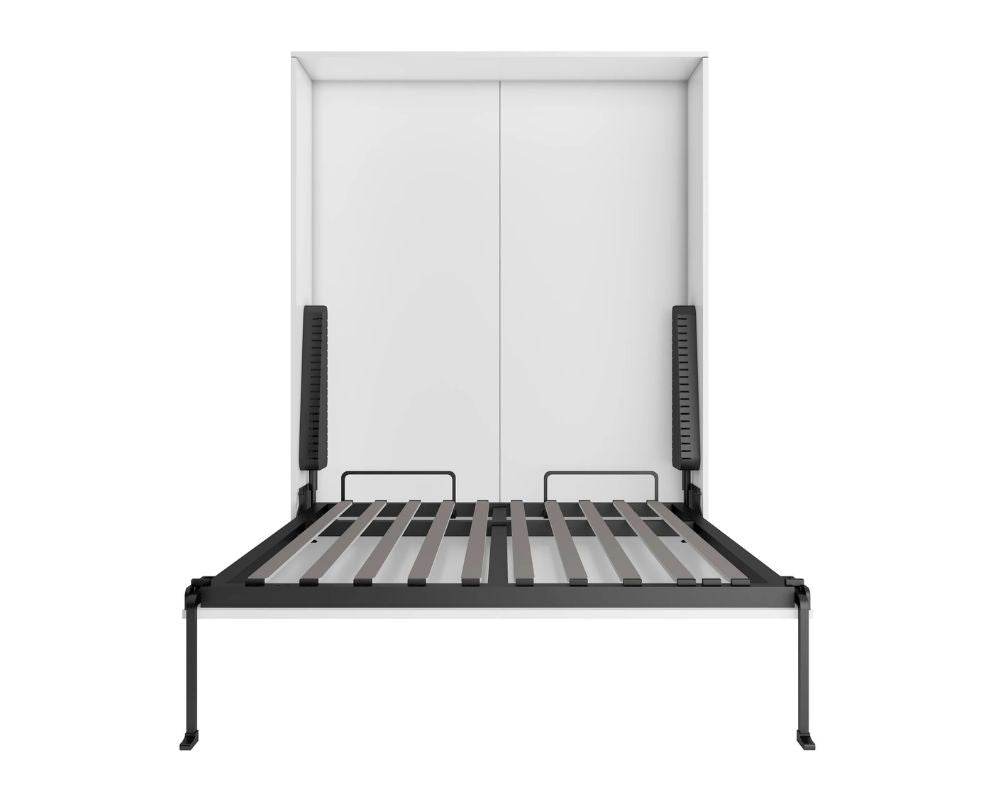 Wallie White Vertical Murphy Bed - Forward Furniture