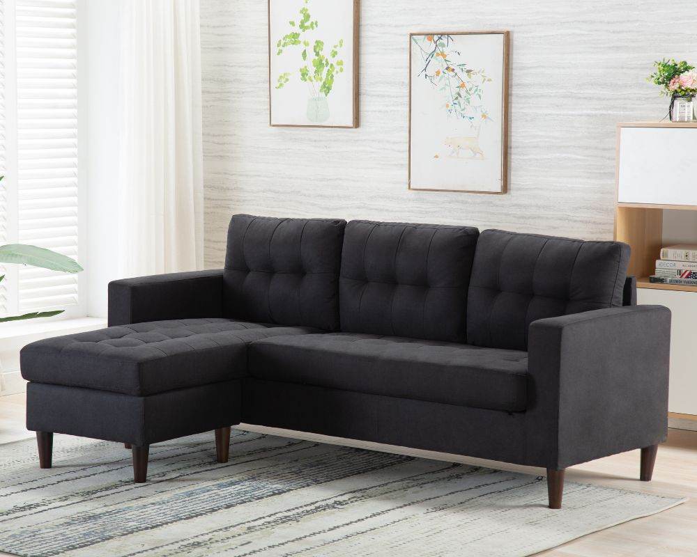 Sinclair Sectional Sofa L-Shape with Reversible Chaise - Forward Furniture