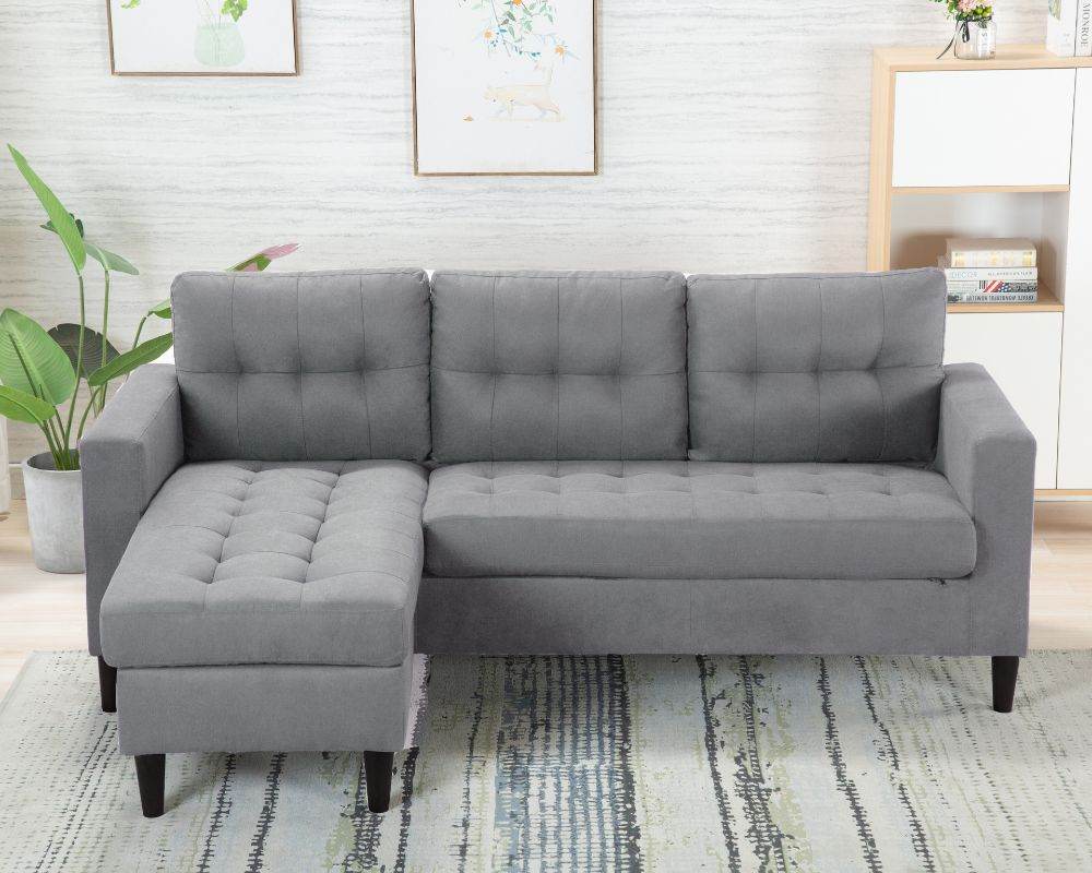 Sinclair Sectional Sofa L-Shape with Reversible Chaise - Forward Furniture