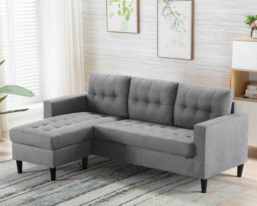 Sinclair Sectional Sofa L-Shape with Reversible Chaise - Forward Furniture