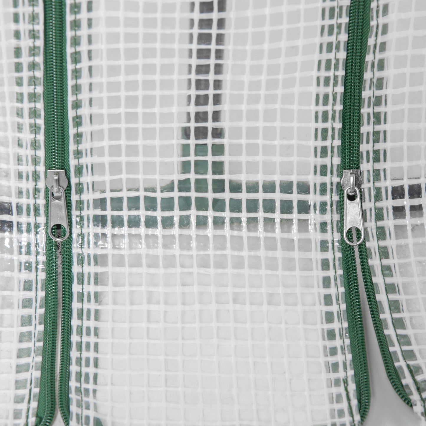 6' x 3' x 3' Portable Tunnel Greenhouse Outdoor Garden Mini with Large Zipper Doors & Water/UV PE Cover White