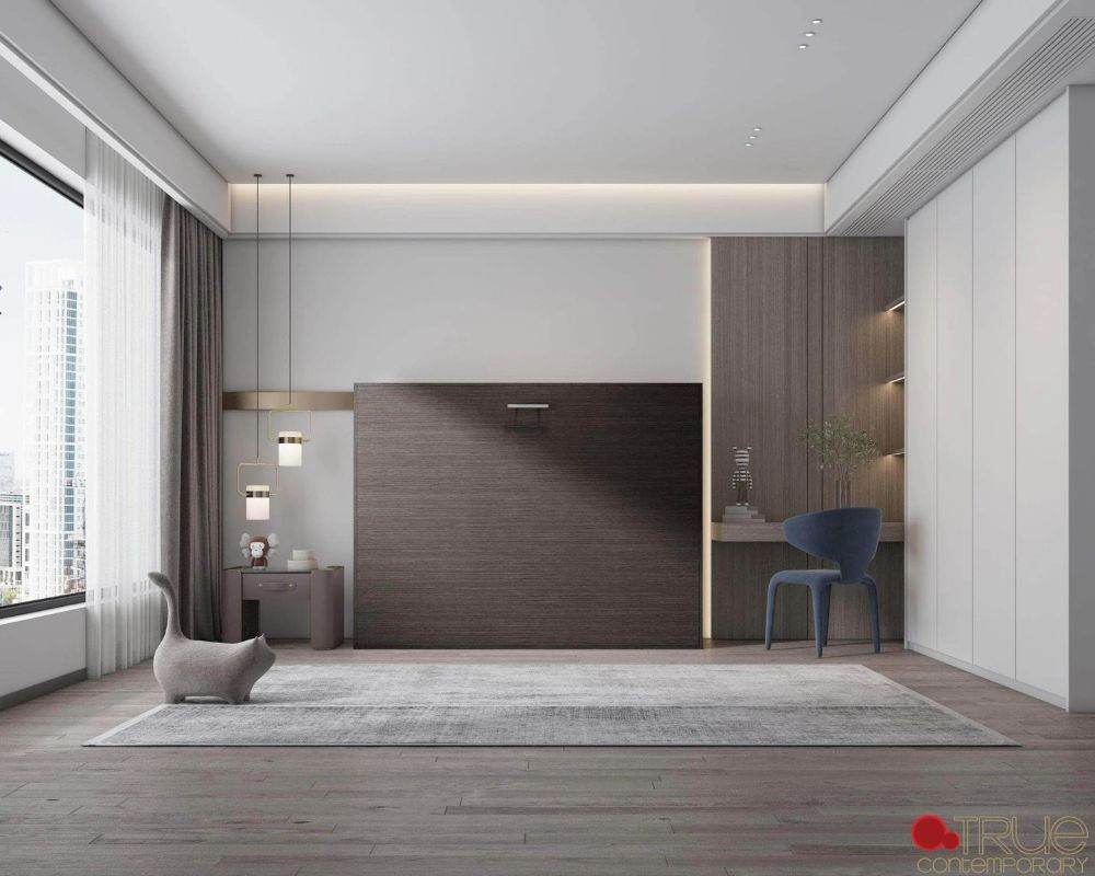 Heidi Horizontal Murphy Bed Brown - Forward Furniture