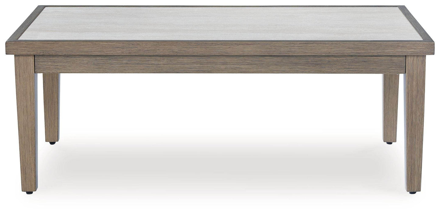 Rainier Ranch - Brown / Beige - Rectangular Cocktail Table - Forward Furniture
