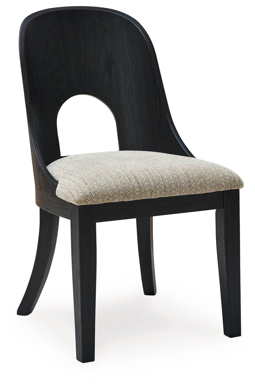 Rowanbeck - Gray / Black - Dining Upholstered Side Chair (Set of 2) - Forward Furniture