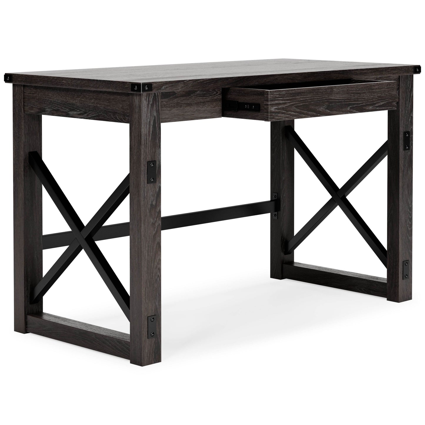 Freedan - Grayish Brown - Home Office Desk - Forward Furniture