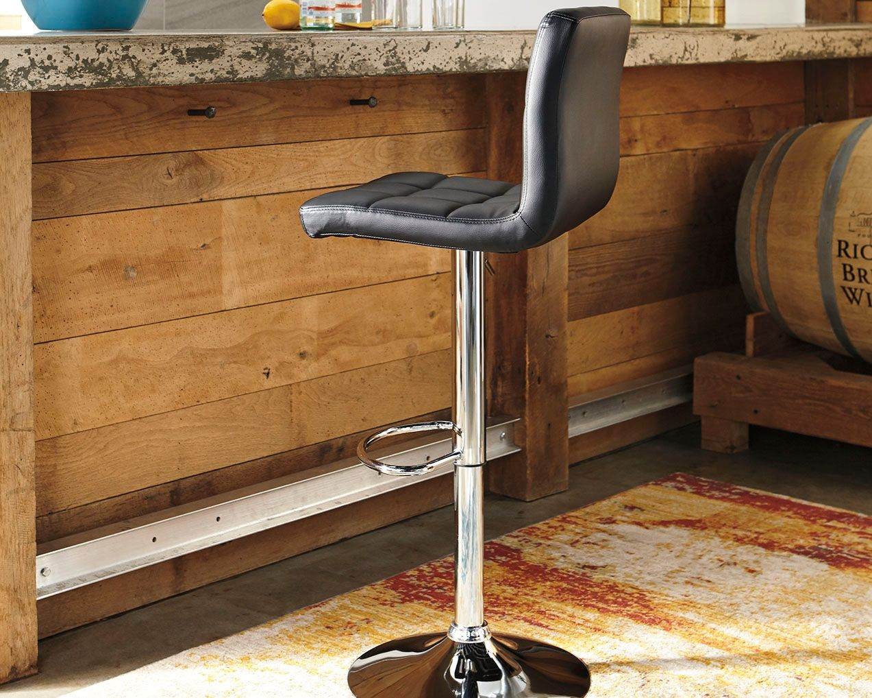 Bellatier - Adjustable Height Barstool (Set of 2) - Forward Furniture