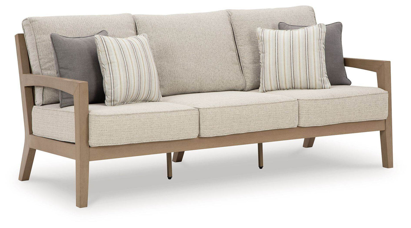 Hallow Creek - Driftwood - Sofa With Cushion - Forward Furniture