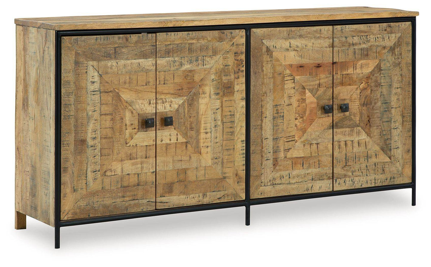 Camney - Brown / Black - Accent Cabinet - Forward Furniture