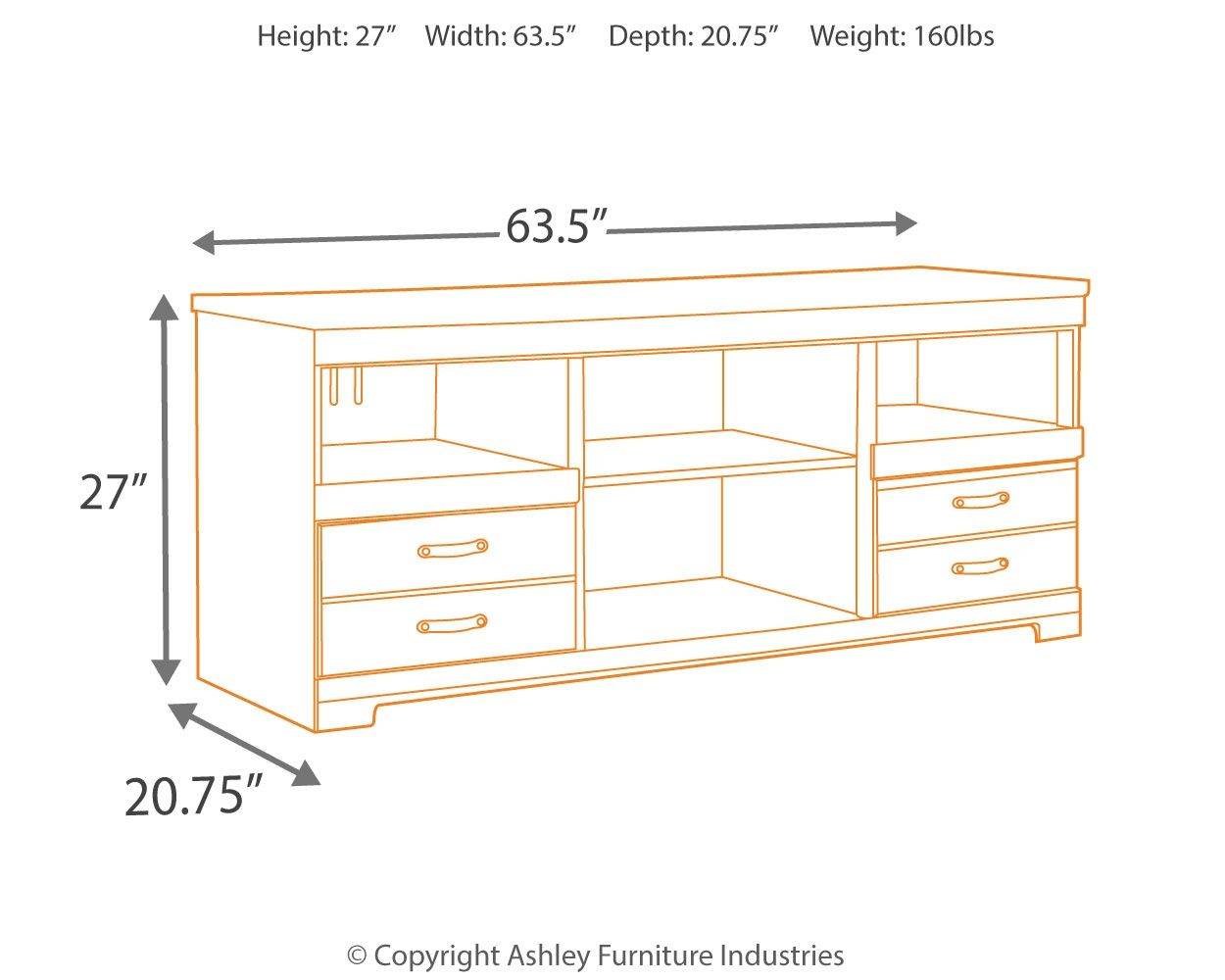 Trinell - TV Stand - Forward Furniture