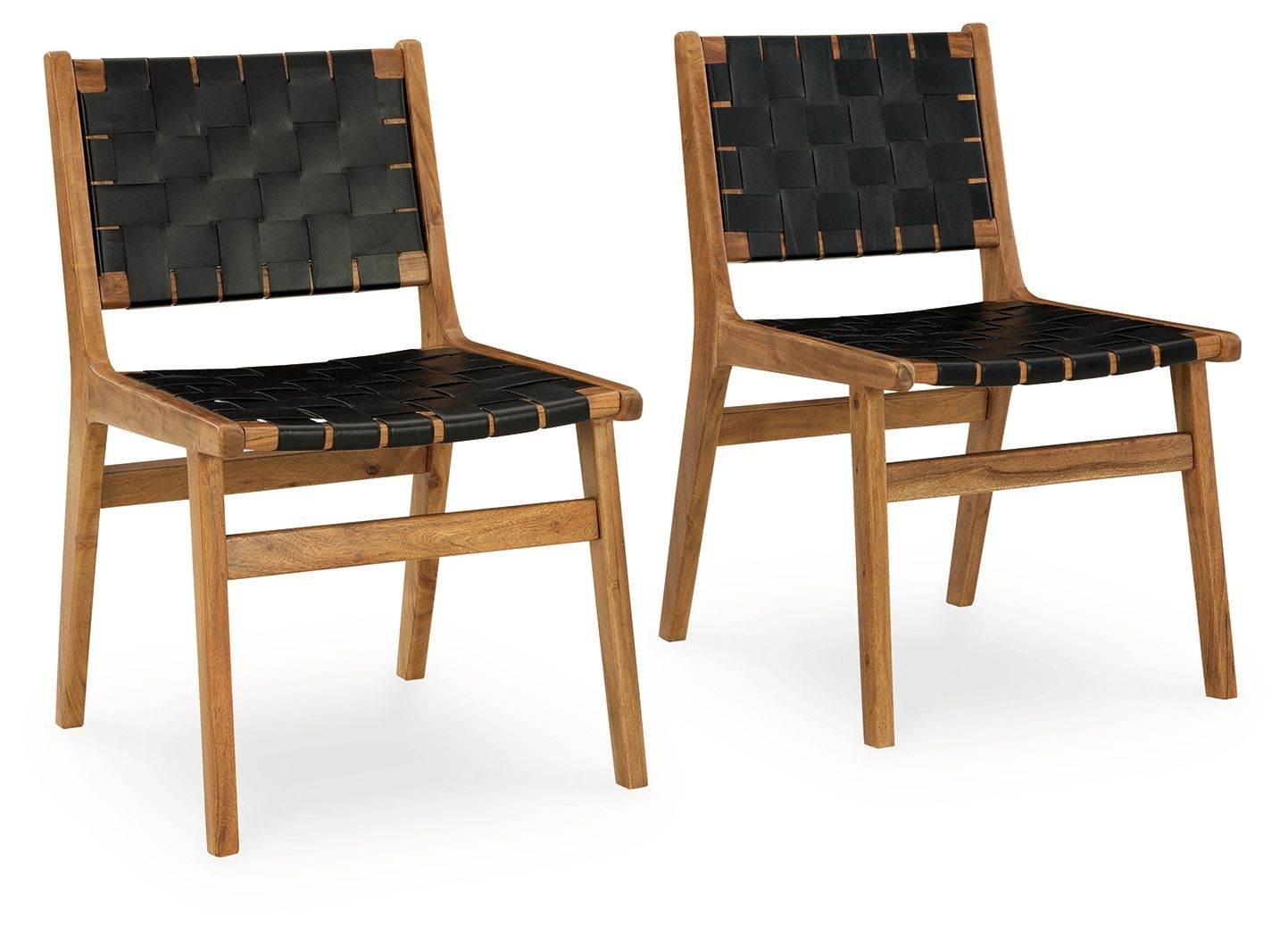 Fortmaine - Brown / Black - Dining Room Side Chair (Set of 2) - Forward Furniture