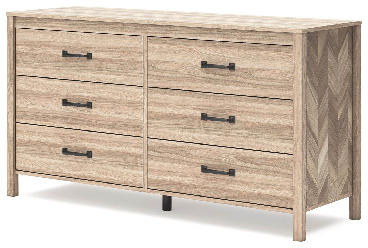Battelle - Tan - Six Drawer Dresser - Forward Furniture