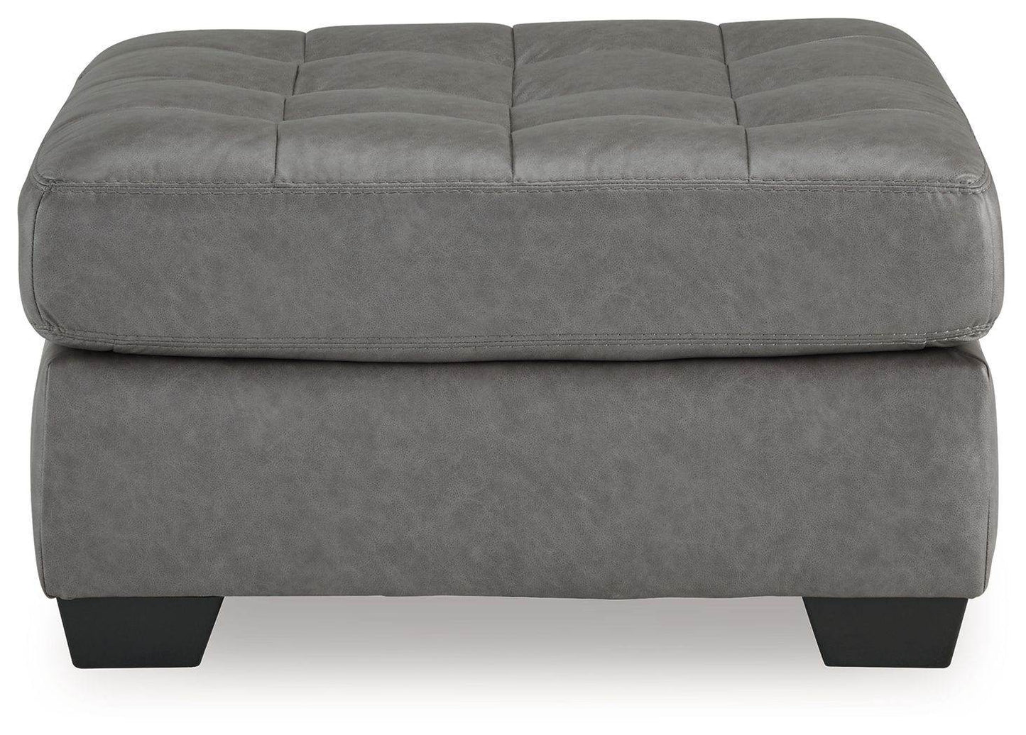 Clairette Court - Alloy - Oversized Accent Ottoman - Forward Furniture