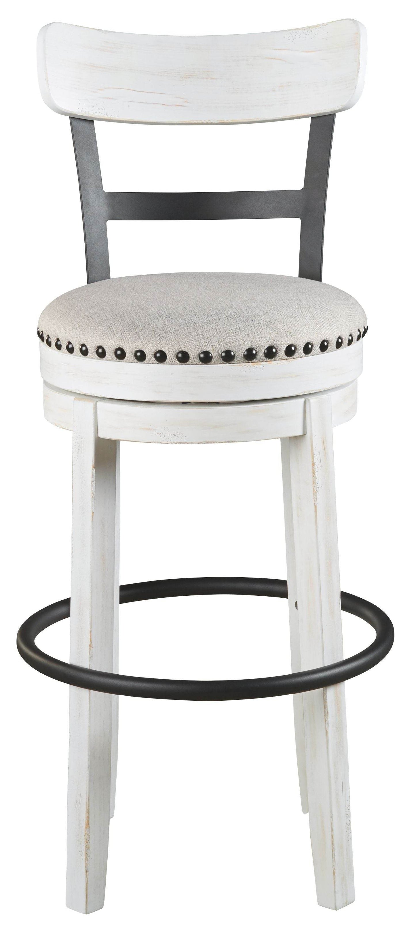 Valebeck - Tall Upholstered Swivel Barstool - Forward Furniture