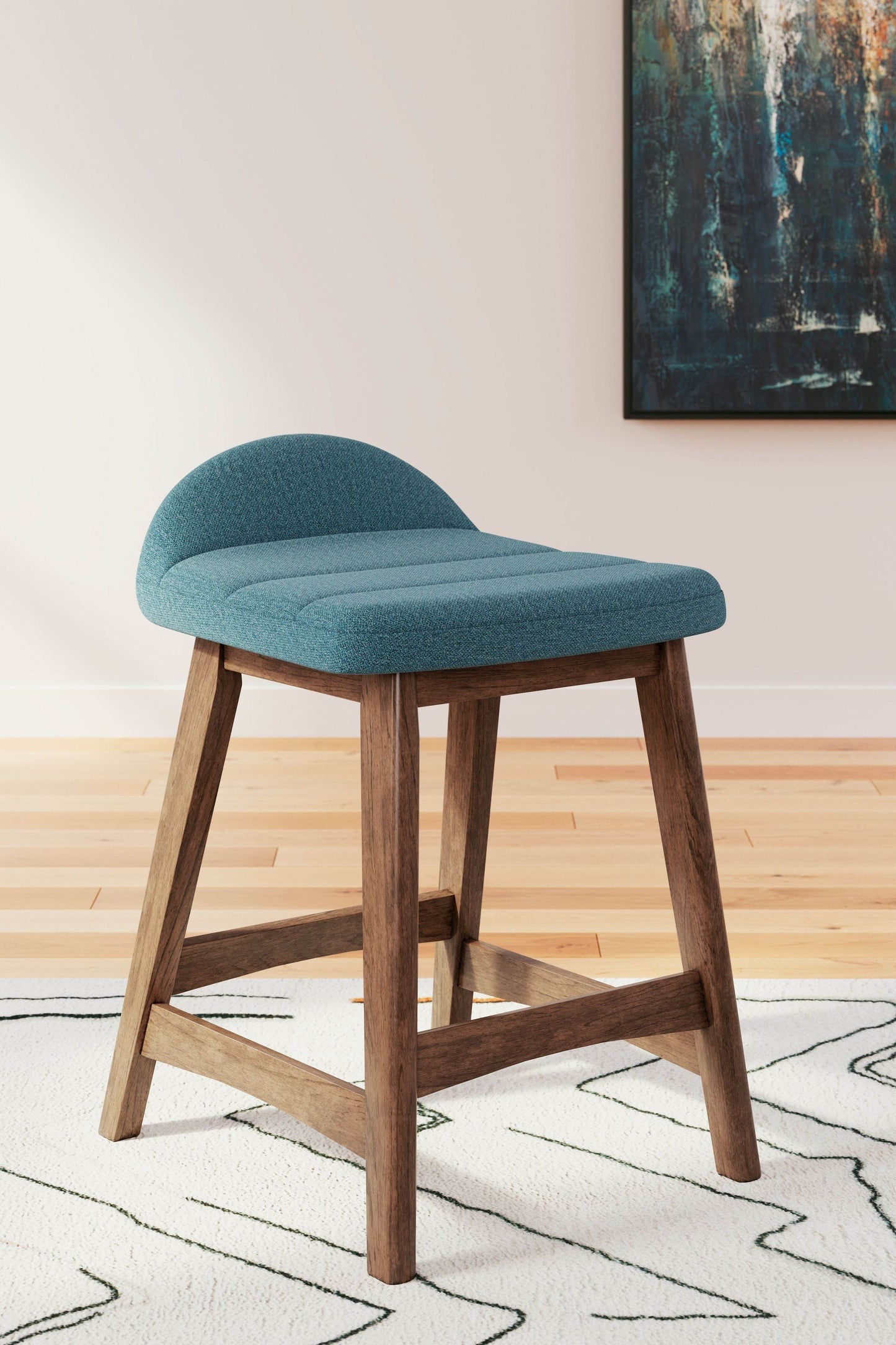 Lyncott - Upholstered Barstool (Set of 2) - Forward Furniture